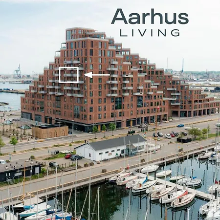 Seaside Apartment With Magical Balcony View Aarhus Exterior photo